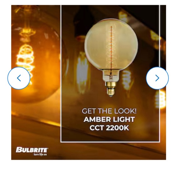 NIB. Extra large vintage Edison style nostalgic spiral lightbulbs. 60 W amber - Picture 4 of 5